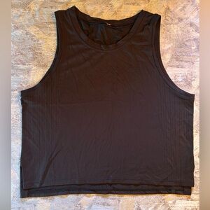 Lululemon Black Train To Be Tank Size 8